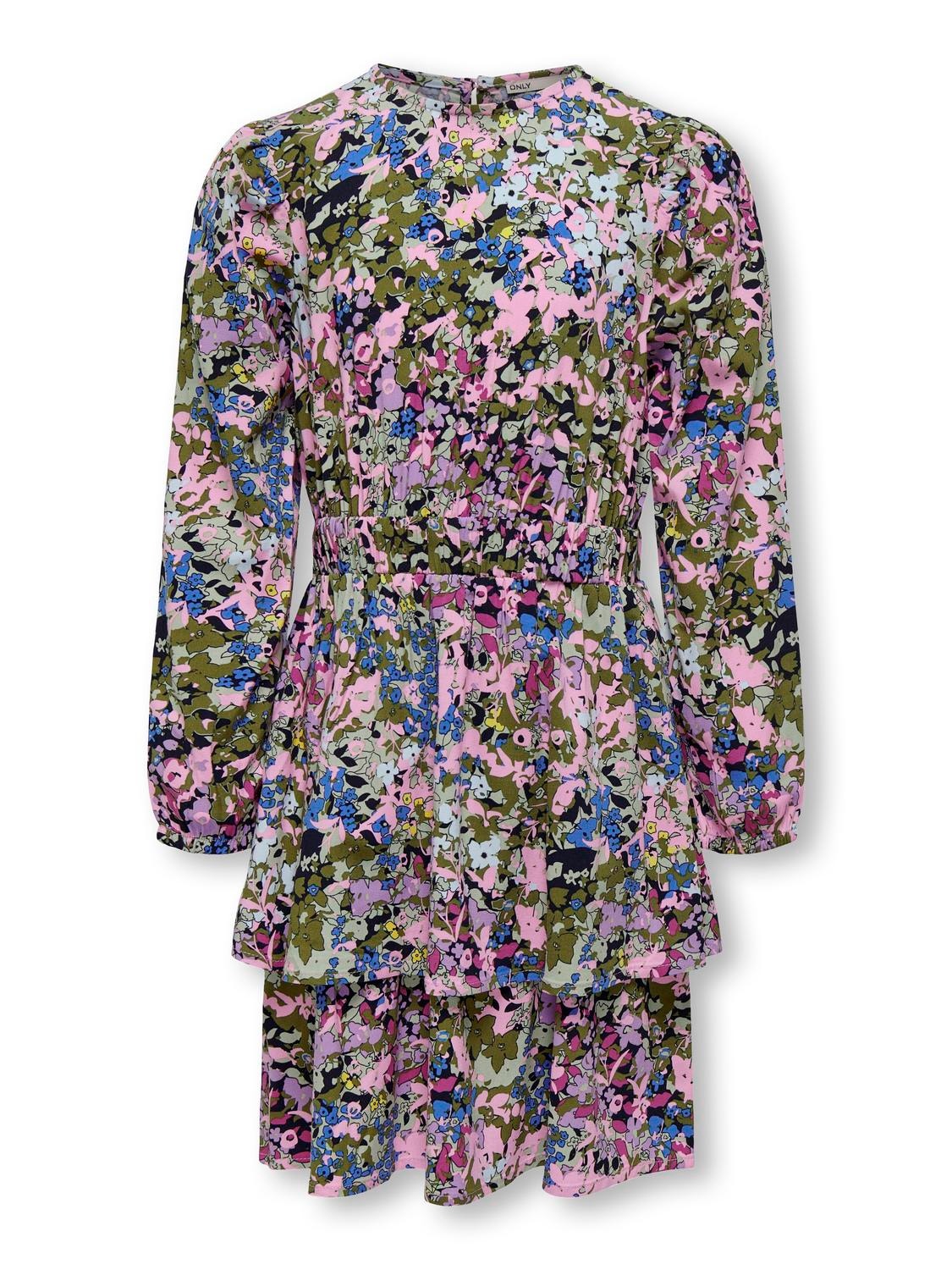 ONLY Regular Fit O-hals Kort kjole -Abbey Stone - 15303224