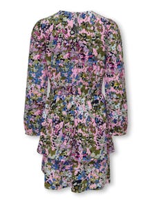 ONLY Regular fit O-hals Korte jurk -Abbey Stone - 15303224