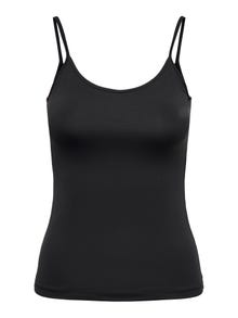 ONLY Tops Regular Fit Col rond -Black - 15303274