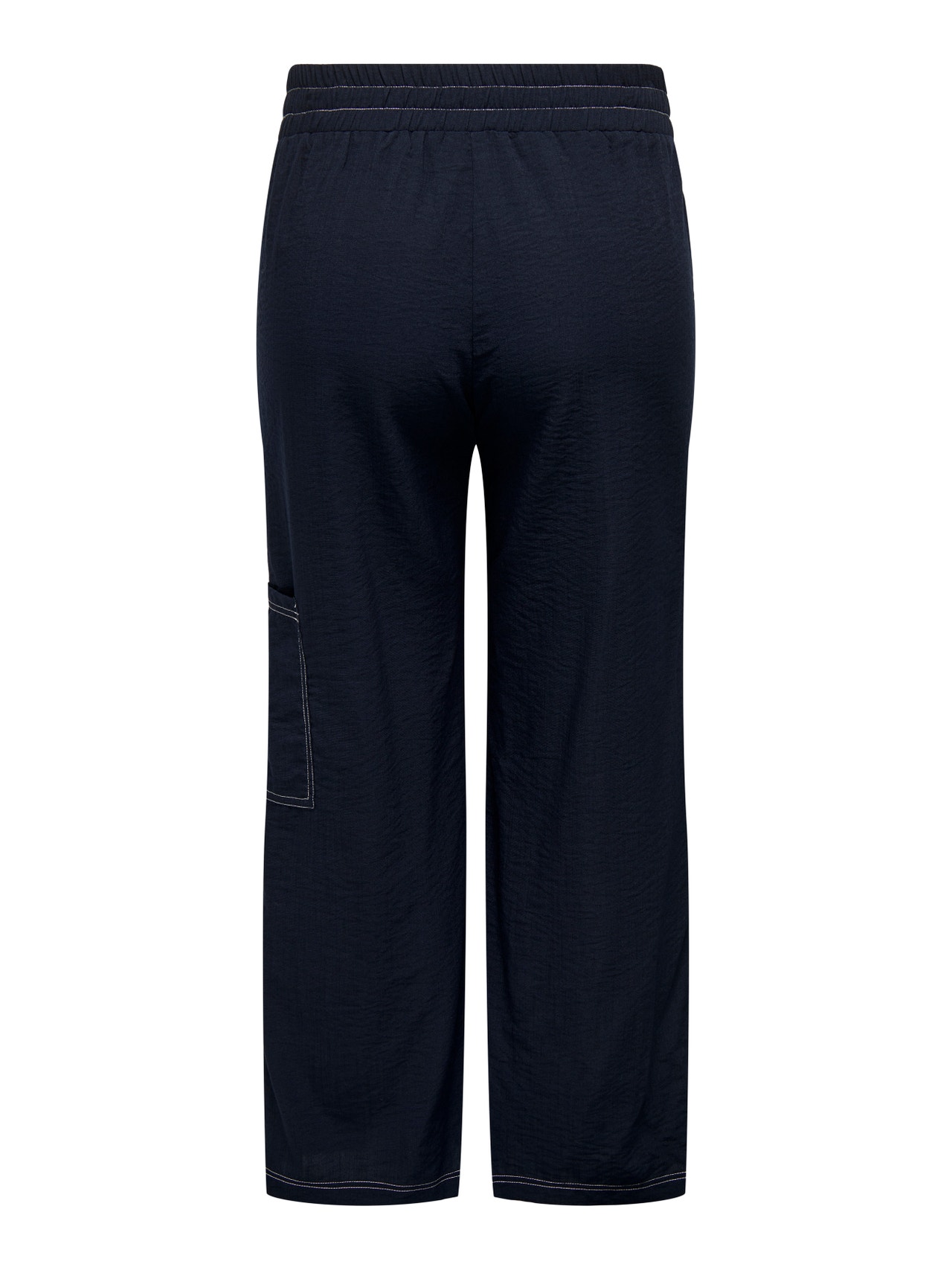 ONLY Curvy cargo pocket pants -Dress Blues - 15303282