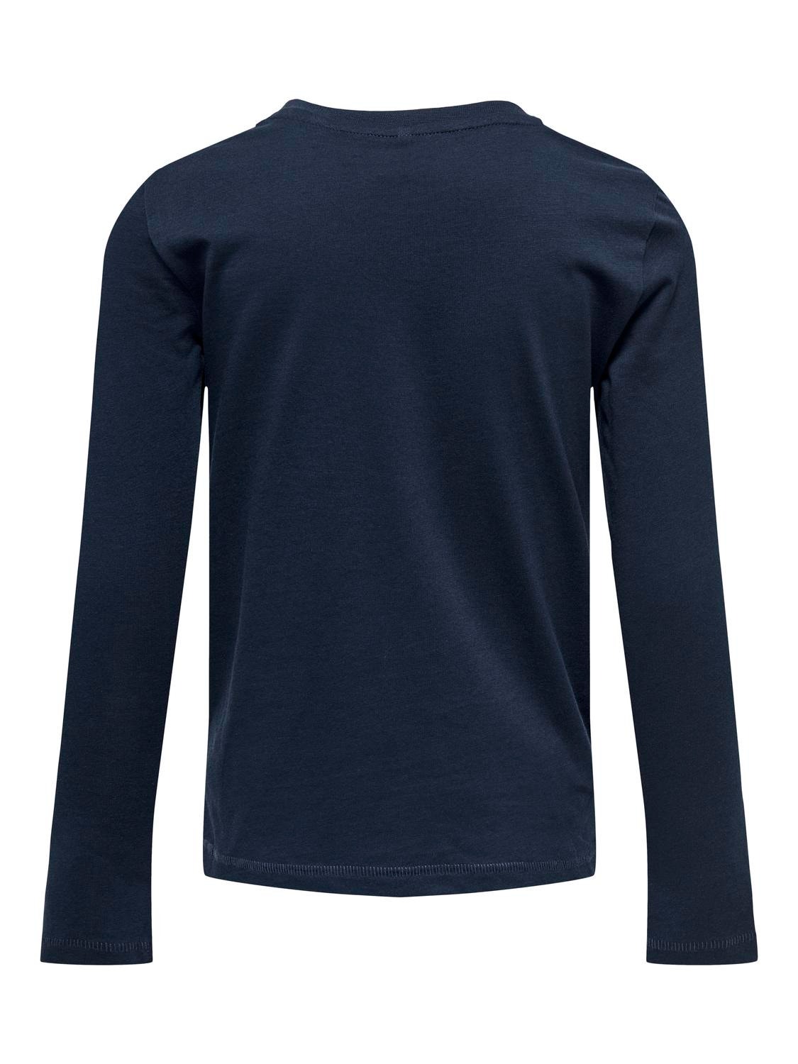 ONLY Regular Fit Round Neck T-Shirt -Dress Blues - 15303285