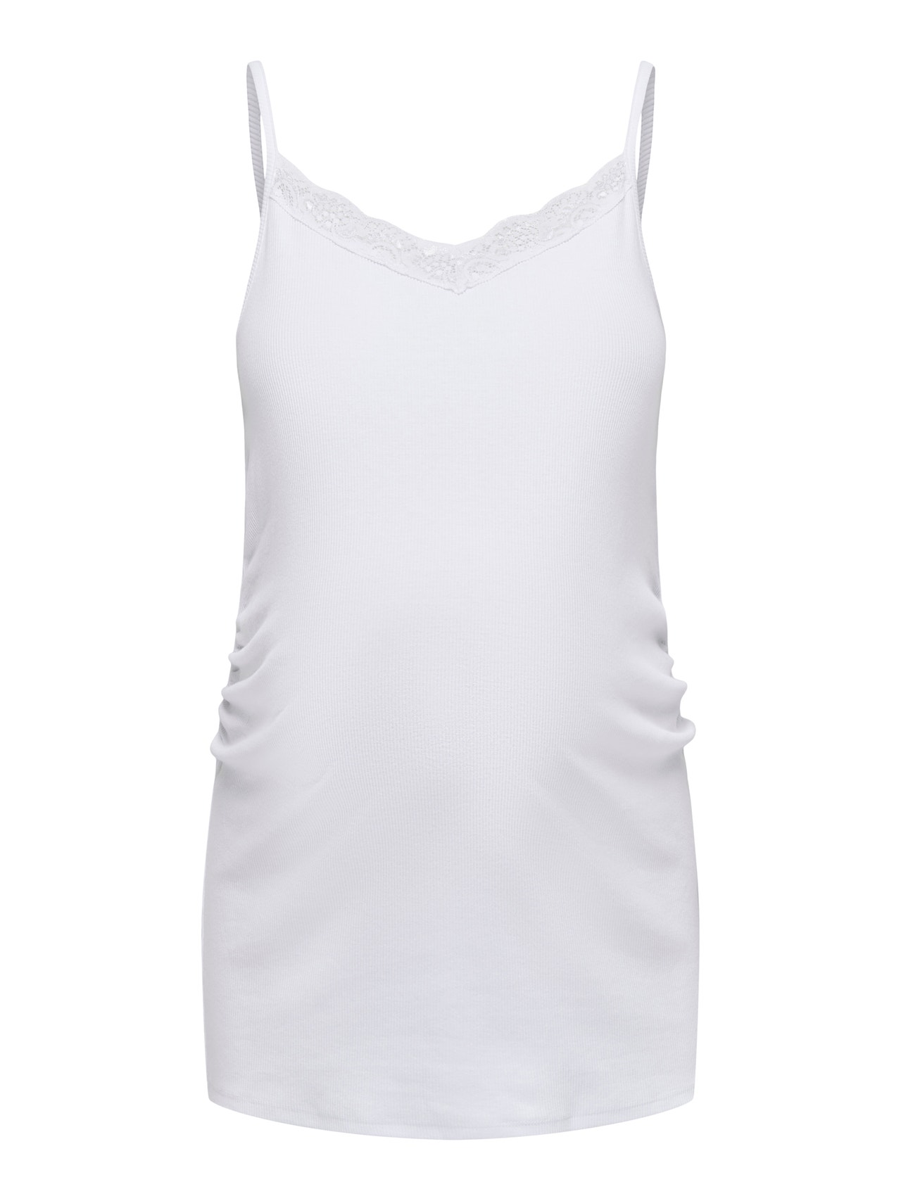 ONLY Mama lang singlet top -White - 15303324