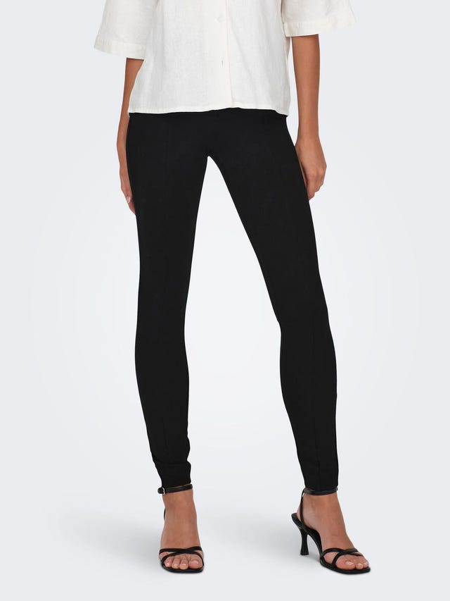 ONLY Leggings Skinny Fit Taille haute - 15303340