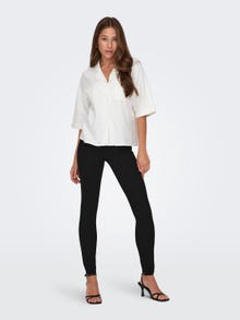 ONLY Skinny Fit Hohe Taille Leggings -Black - 15303340
