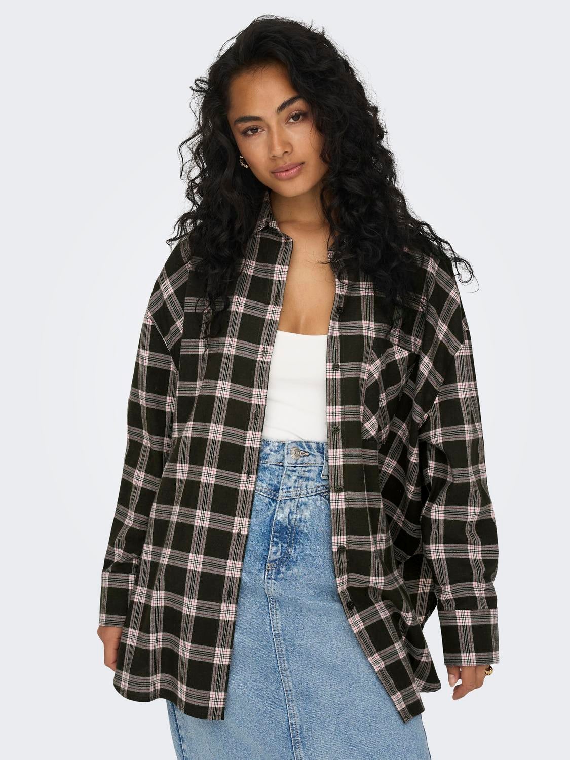 Checkerboard cheap shirt womens