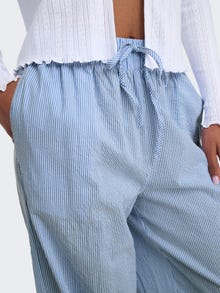 ONLY Tavapärane lõige Püksid -Cloud Dancer - 15303418