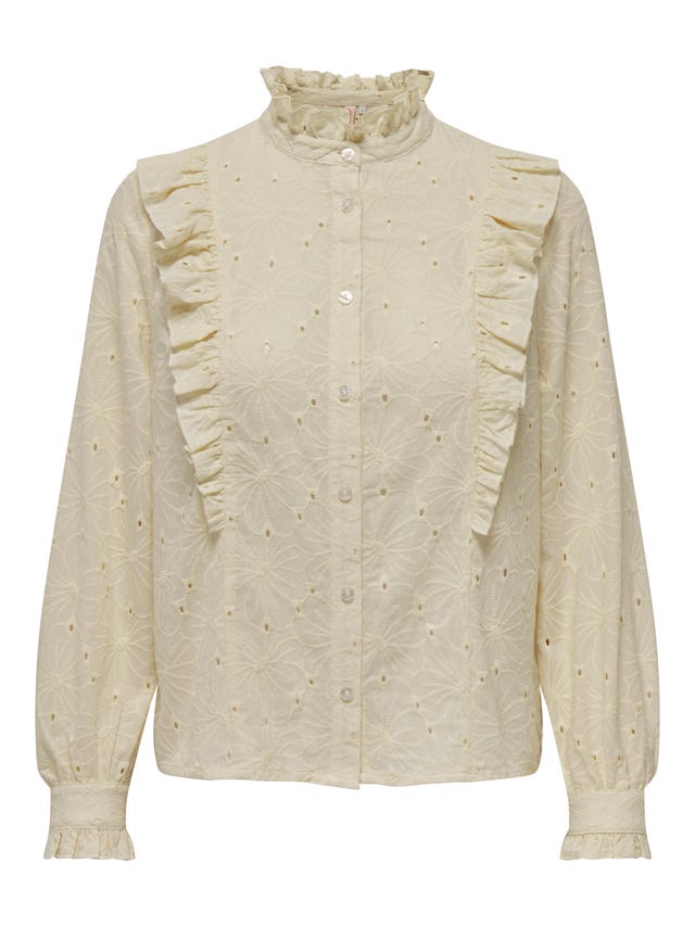 ONLY Shirt with frills - 15303507