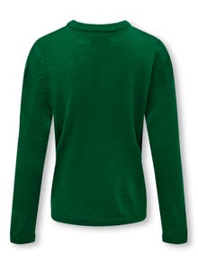 ONLY Krój regularny Okrągły dekolt Sweter -Green Jacket - 15303553