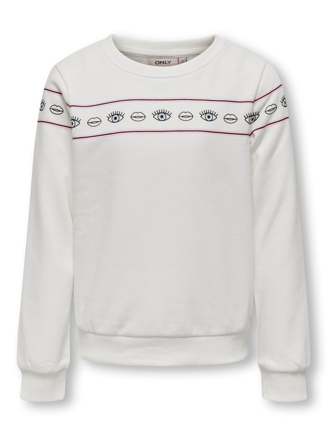 ONLY Regular Fit O-hals Sweatshirt - 15303568