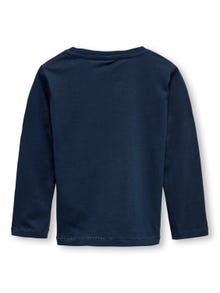 ONLY Regular Fit Round Neck T-Shirt -Dress Blues - 15303569