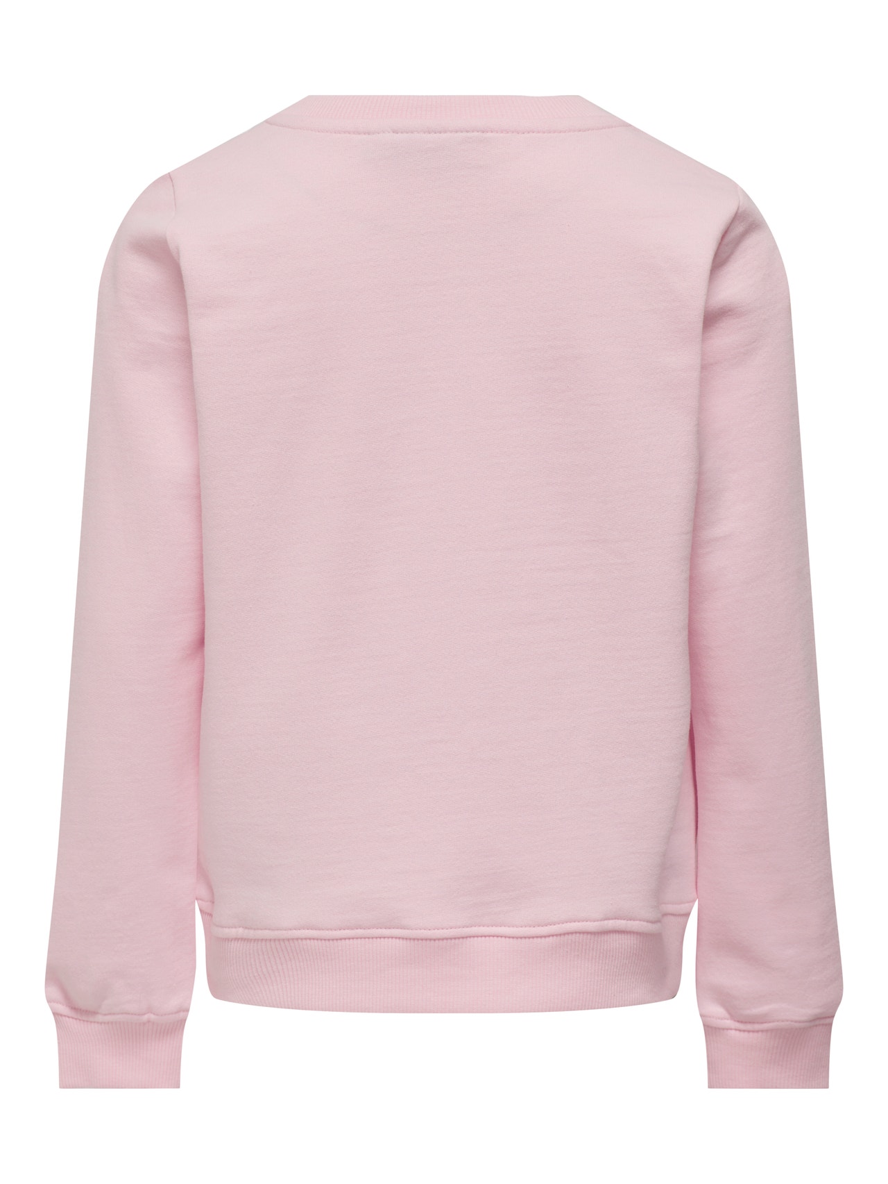 ONLY o-neck sweatshirt with print -Pink Lady - 15303577