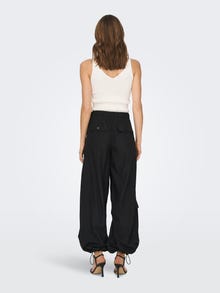 ONLY Loose Fit Regular waist Track Pants -Black - 15303592