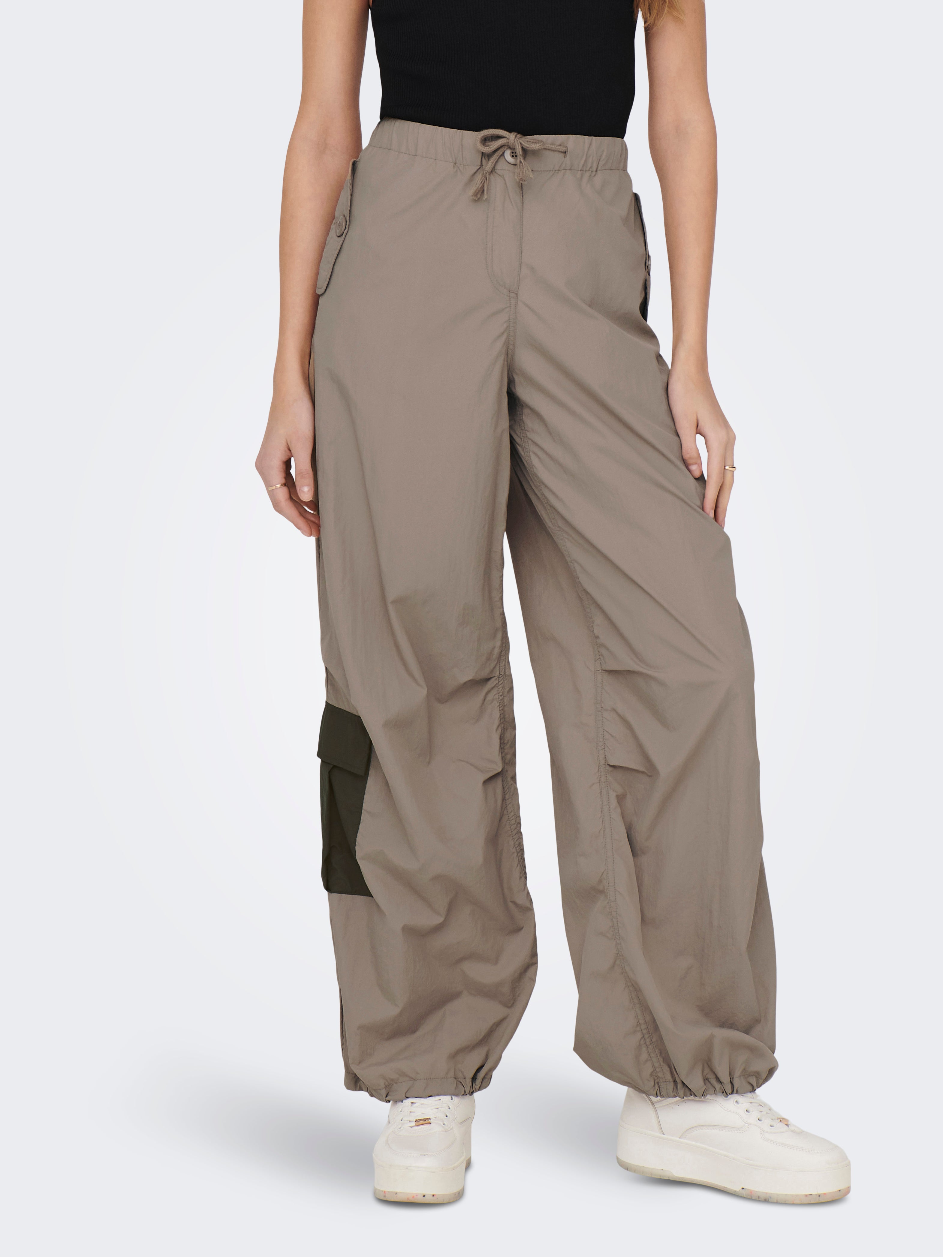 LOOSE TRACK PANTS in grey - Palm Angels® Official