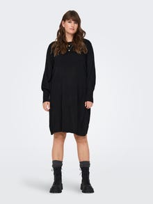 ONLY Loose fit O-hals Lang kjole -Black - 15303651