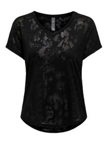 ONLY Regular Fit O-Neck T-Shirt -Black - 15303655