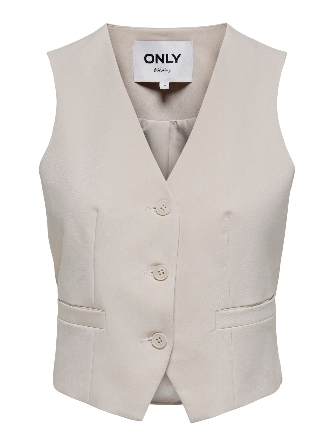 ONLY Gilet formali -Pumice Stone - 15303675
