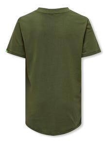 ONLY Regular Fit Round Neck T-Shirt -Winter Moss - 15303789