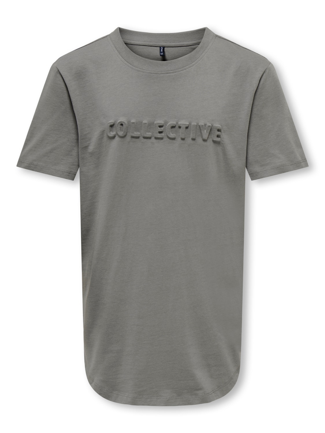 ONLY Regular Fit Round Neck T-Shirt -Steeple Gray - 15303796