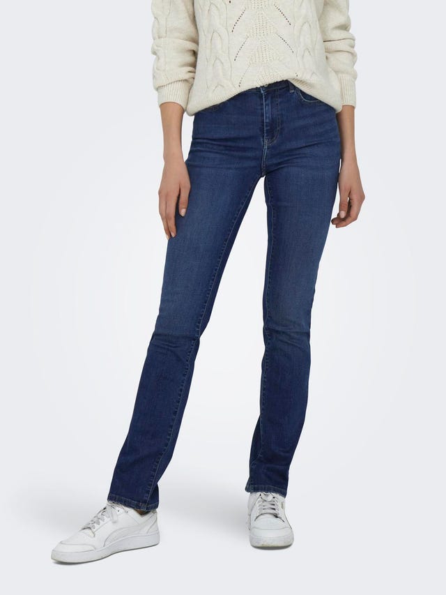 ONLY Slim Fit Medelhög midja Jeans - 15303828
