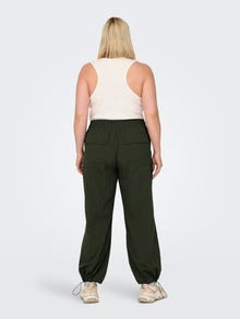 ONLY CURVY PANTS WITH MIDDLEHIGH WAIST -Rosin - 15303873
