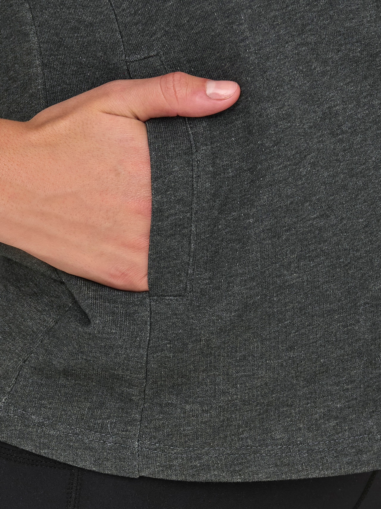 ONLY ONPMELINA Sweat-shirts -Dark Grey Melange - 15303953