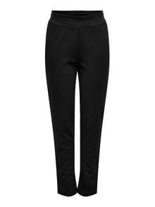 ONLY Pantalons de survêtement Slim Fit Taille moyenne -Black - 15303956