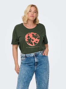 ONLY Curvy t-shirt med print -Duffel Bag - 15303980
