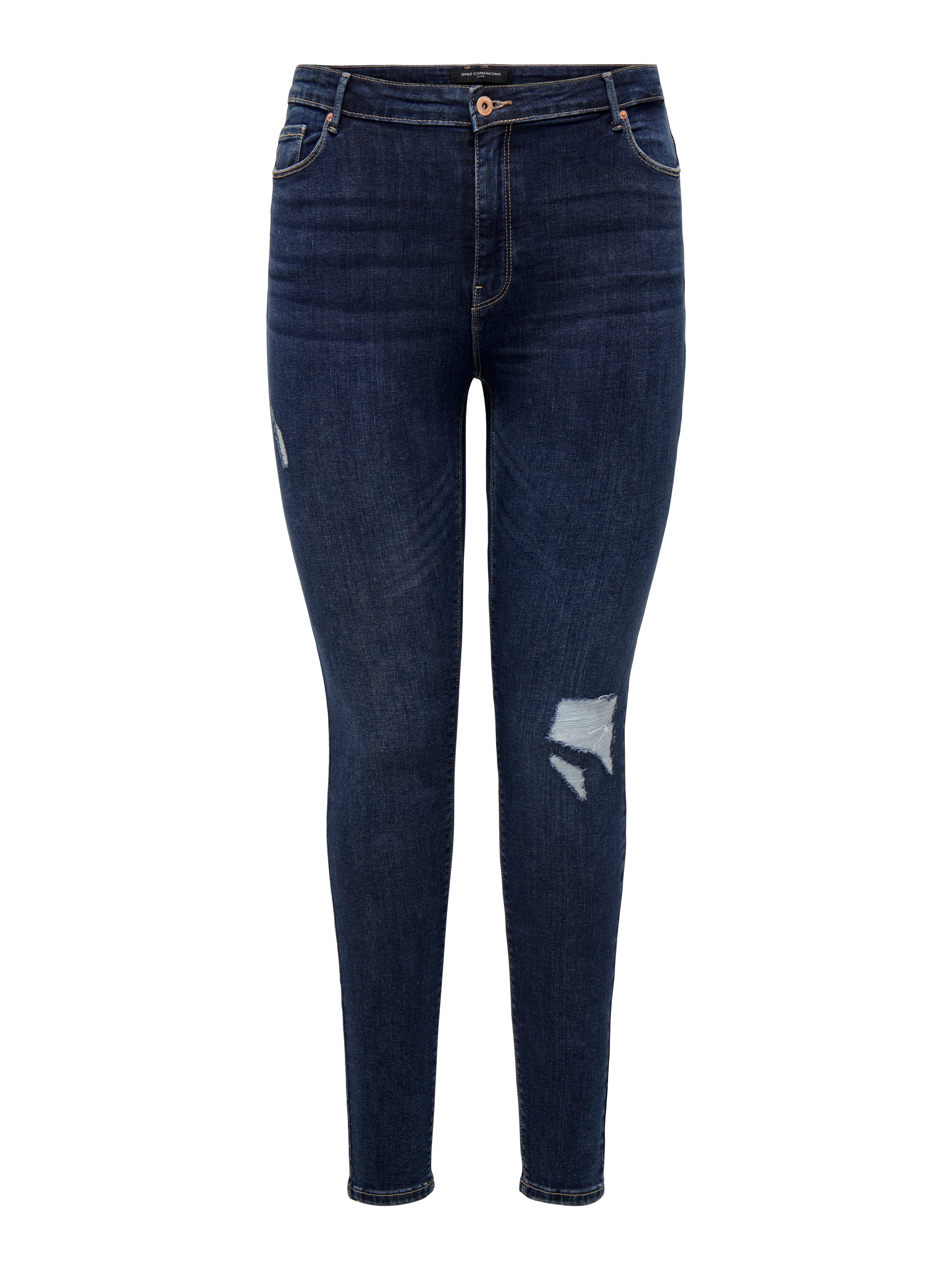 Thumbnail - Carlaola Hohe Taille Skinny Fit Jeans