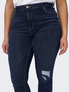 ONLY Skinny Fit Jeans -Dark Blue Denim - 15303993