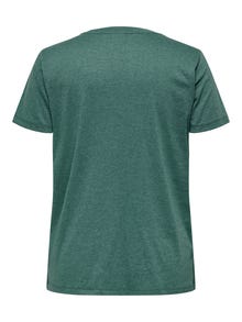 ONLY Regular Fit O-hals T-skjorte -Bayberry - 15304005
