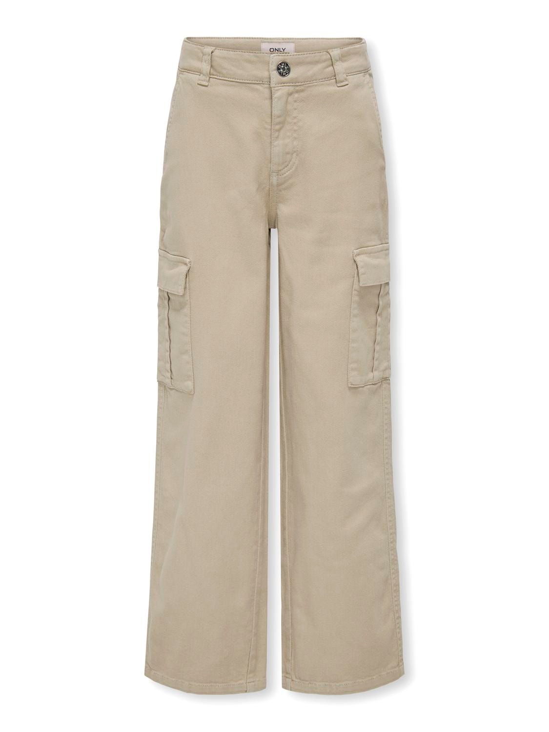 ONLY Pantalones cargo Corte straight -Pumice Stone - 15304049