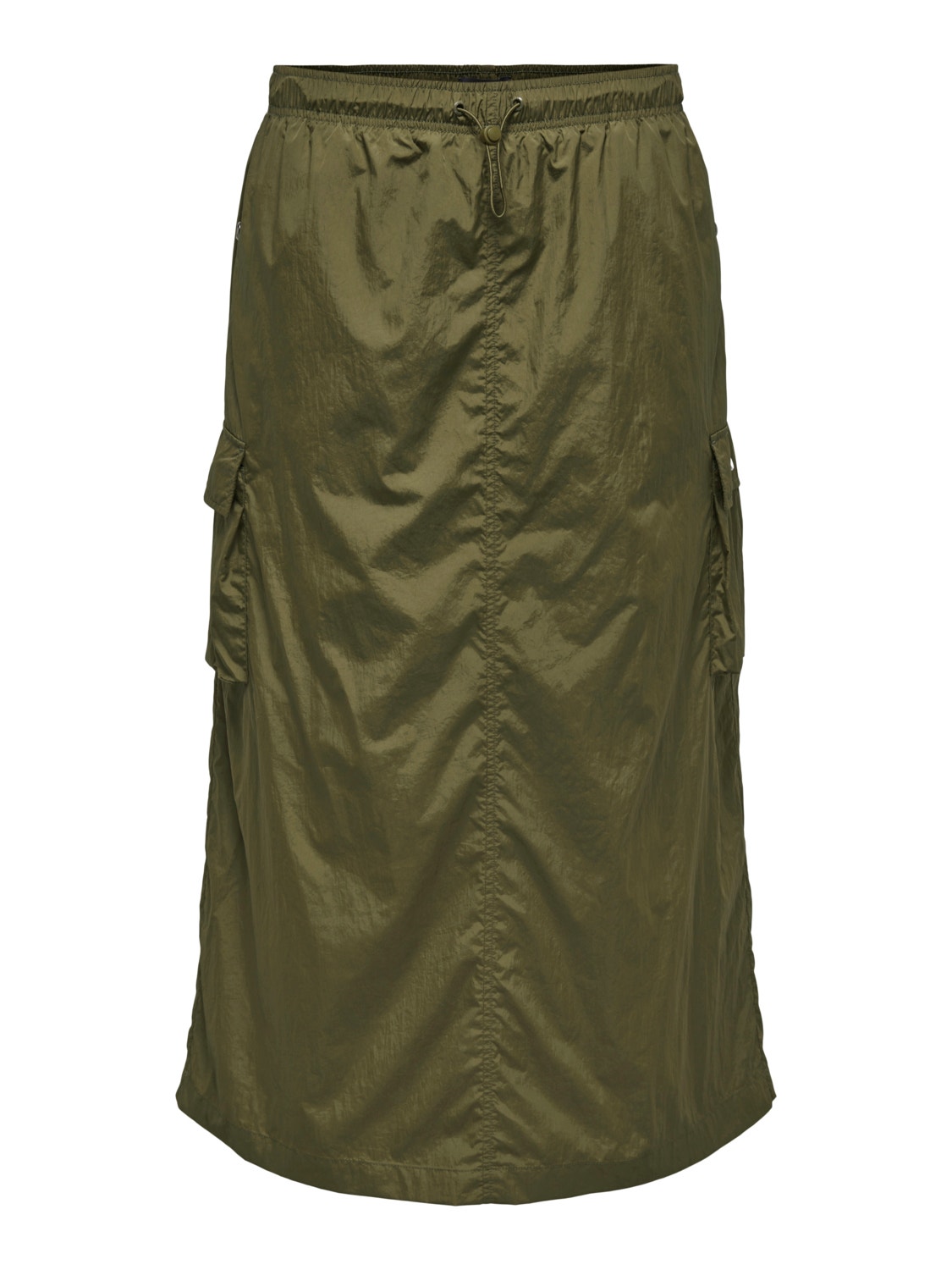 ONLY Curve Long skirt -Dark Olive - 15304051