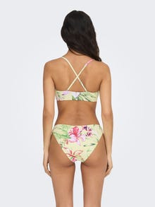 ONLY Patterned Bikini Set -Pastel Green - 15304053