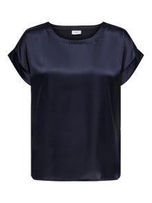 ONLY Regular Fit O-Neck Top -Night Sky - 15304077