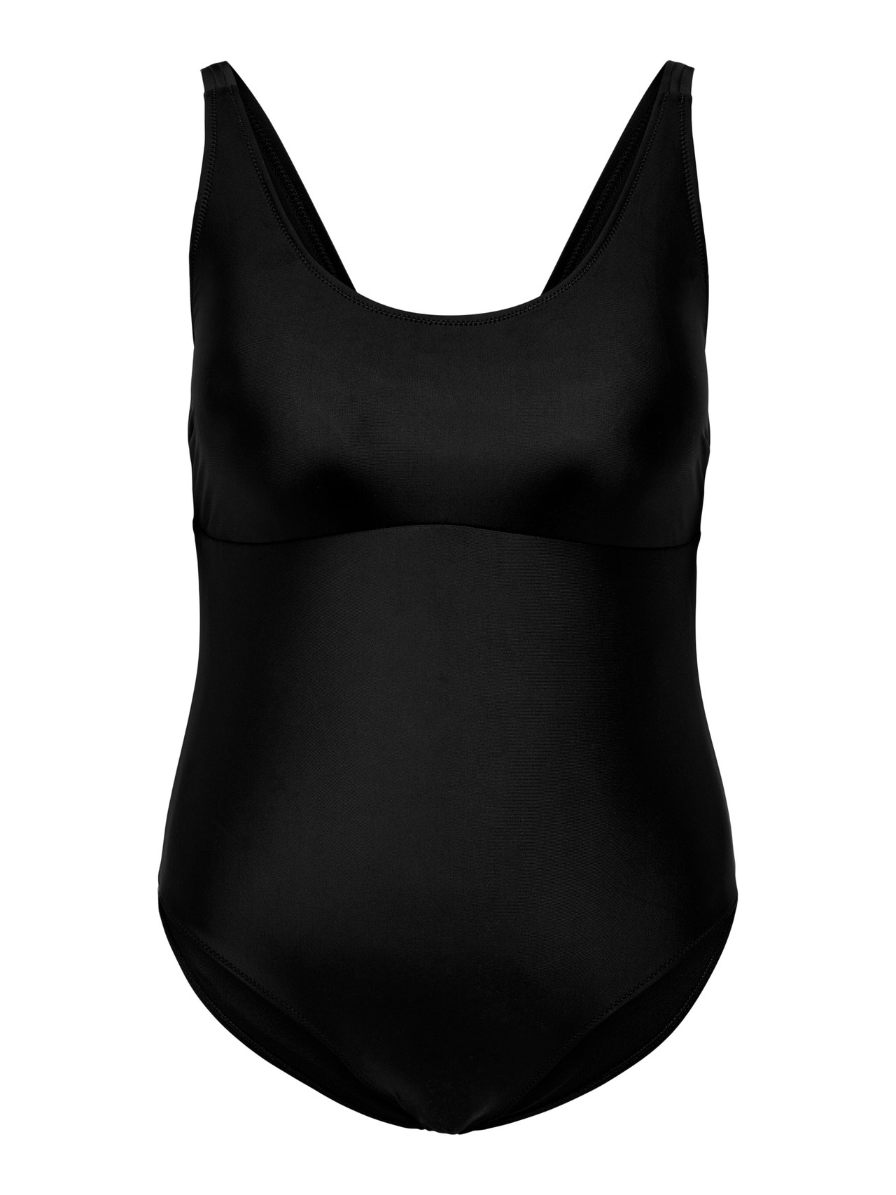 ONLY Curvy Swimsuit With Adjustable Straps -Black - 15304080