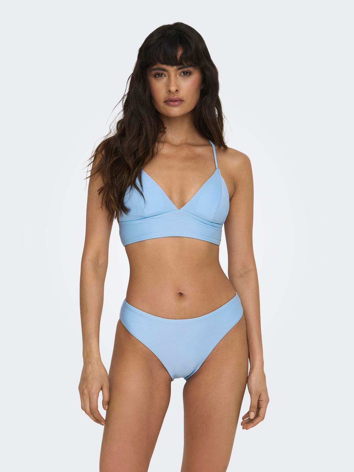 ONLY Solid Colored Bikini Set -Dutch Canal - 15304100