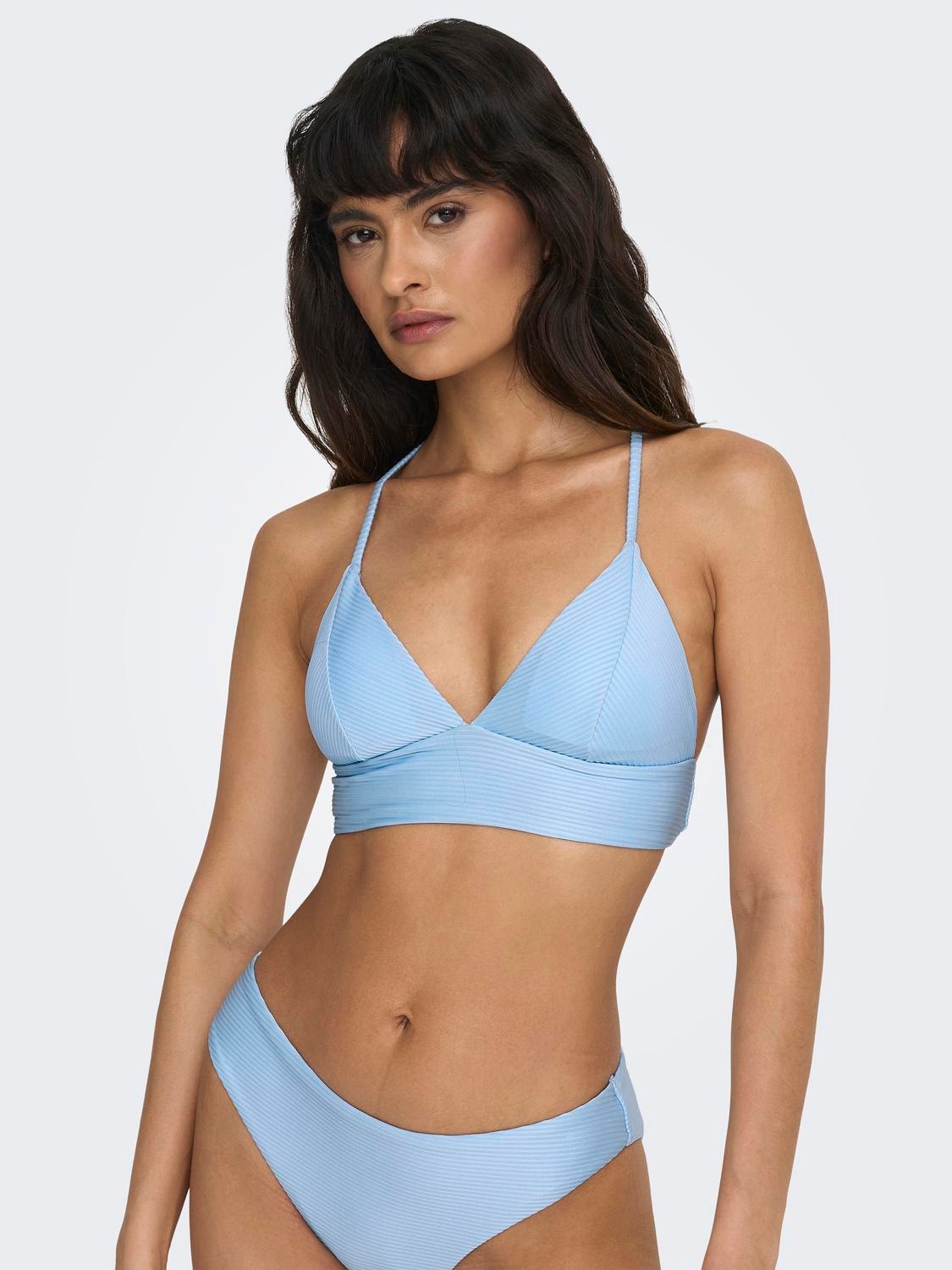 ONLY Solid Colored Bikini Set -Dutch Canal - 15304100