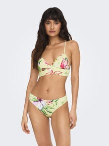 ONLY Printed Bikini Set -Pastel Green - 15304105
