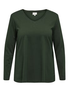 ONLY Regular Fit V-hals T-skjorte -Rosin - 15304124