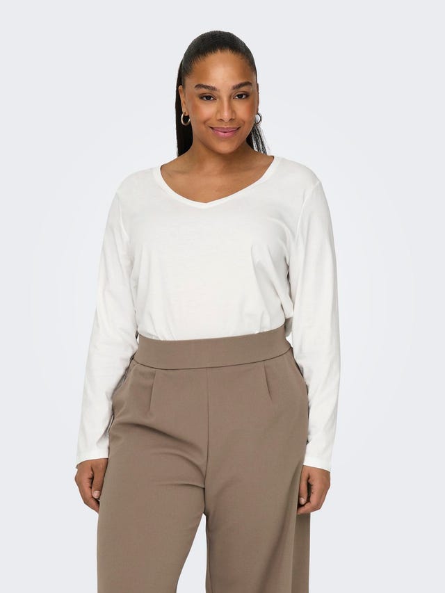 ONLY Curvy basic top - 15304124
