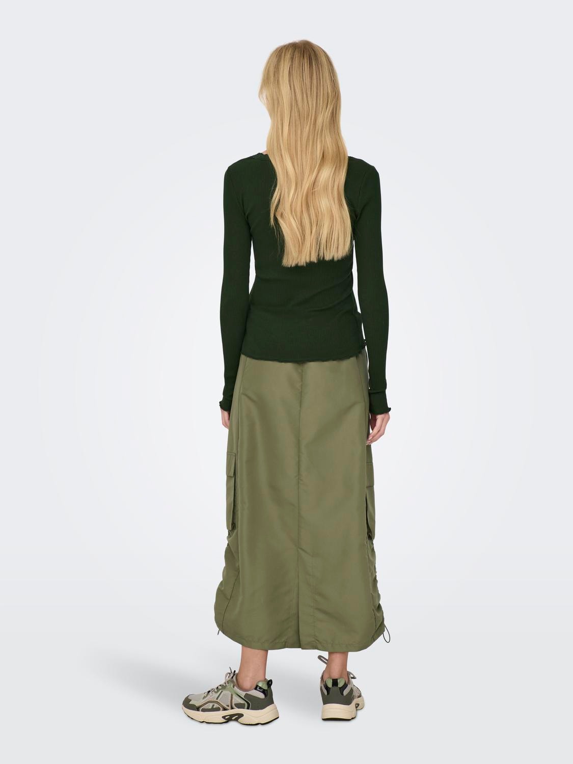 ONLY Maxi cargo skirt -Mermaid - 15304139