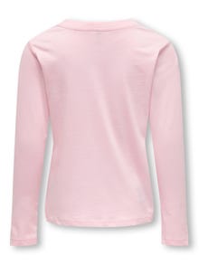 ONLY Regular Fit Round Neck Top -Pink Lady - 15304144