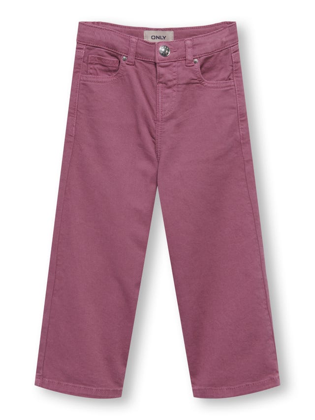 ONLY Pantalones Corte wide leg Cintura alta - 15304159