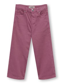 ONLY Wide Leg Fit High waist Trousers -Red Violet - 15304159