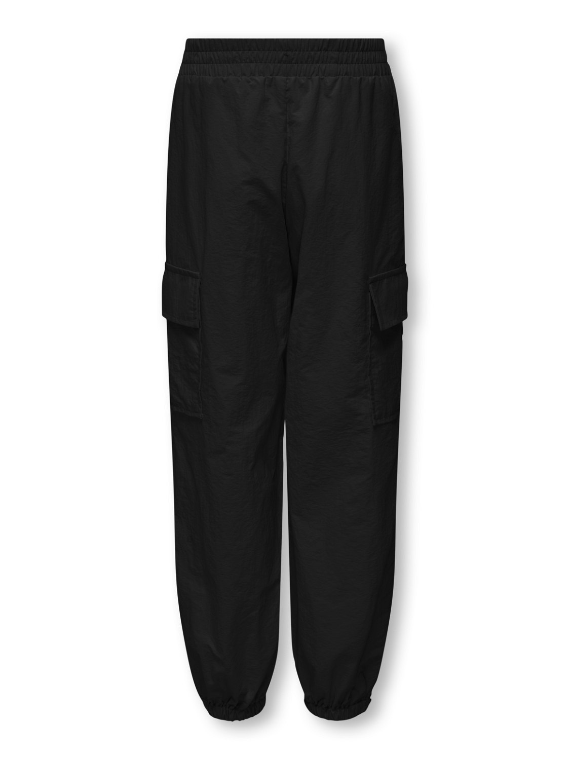 ONLY Loose Fit Mid waist Elasticated hems Track Pants -Black - 15304165