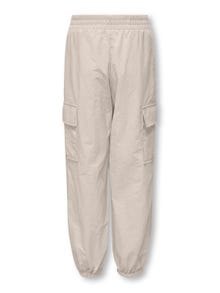 ONLY Loose Fit Mid waist Elasticated hems Track Pants -Pumice Stone - 15304165