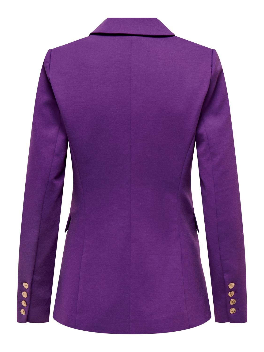 Ladies sales purple blazer