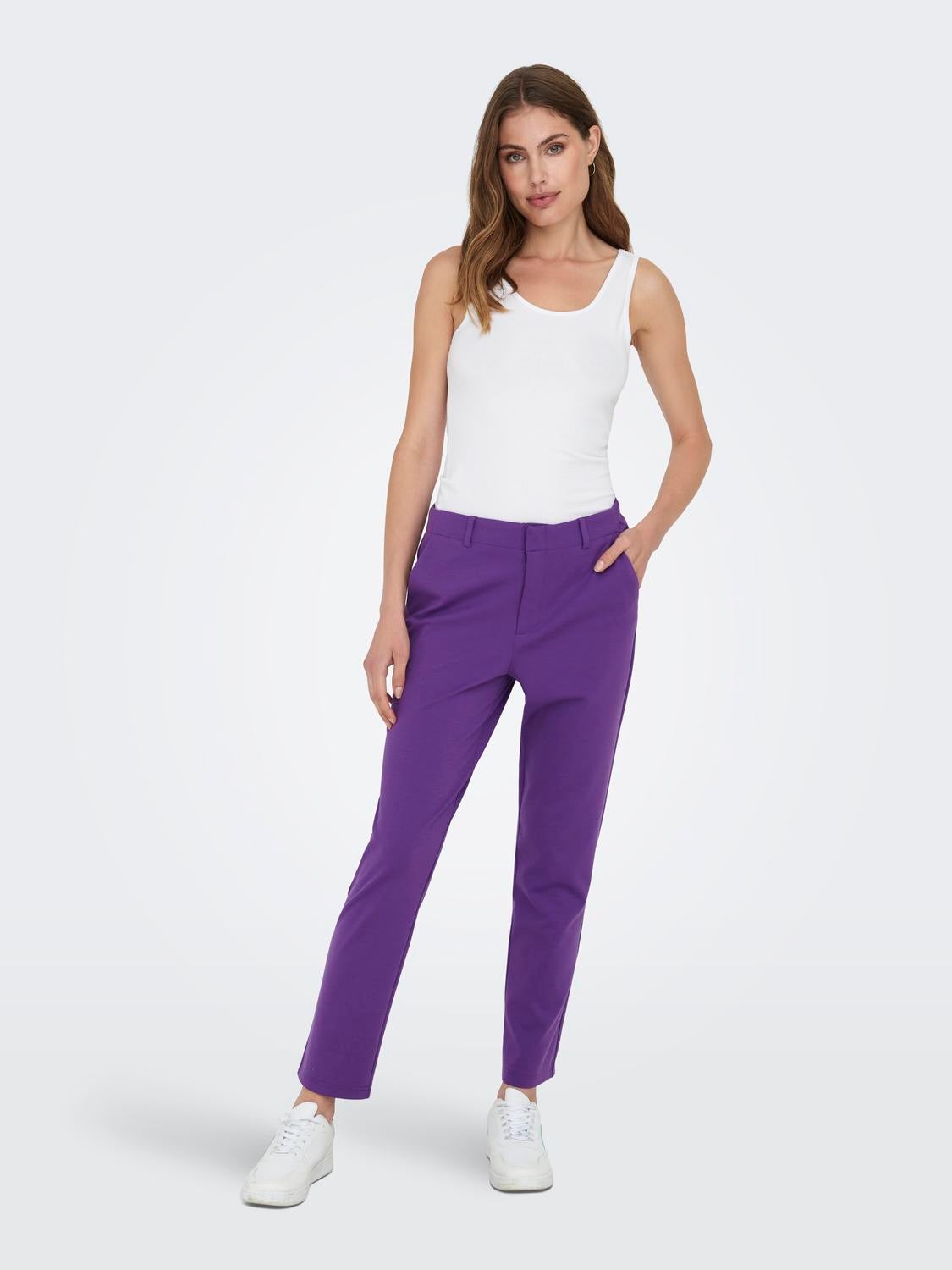 Slim Leg Crepe Suit Trousers | Woolworths.co.za