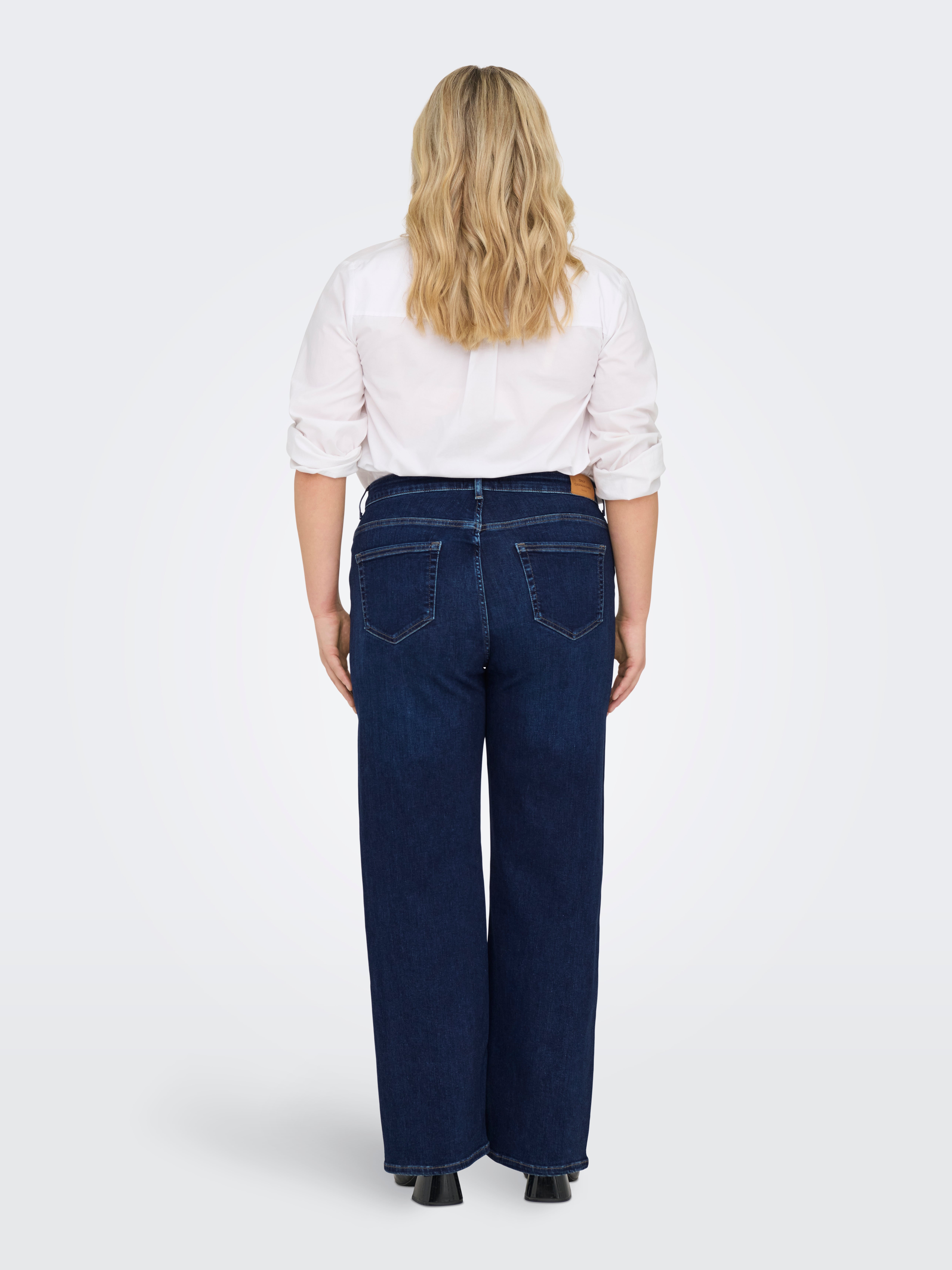 Puck High Waist Jeans - Blauw