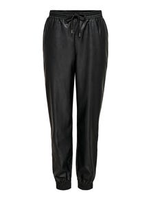 ONLY Mid waist trousers -Black - 15304253